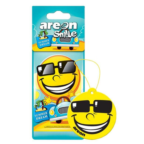 Освіжувач повітря AREON сухий лист Smile Dry Summer Dream (ASD23)