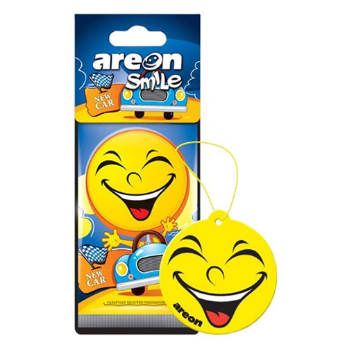 Освіжувач повітря AREON сухий лист Smile Dry New Car (ASD21)