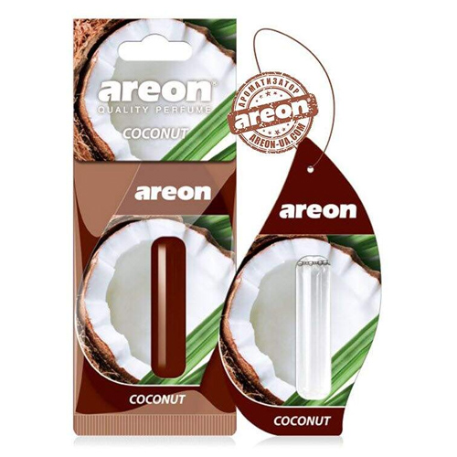 Освежитель воздуха жидкий листик AREON "LIQUID" Coconut 5ml (LR18)