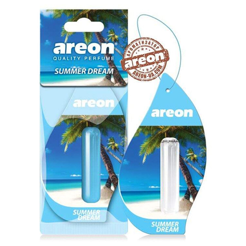Освежитель воздуха жидкий листик AREON "LIQUID" Summer Dream 5ml (LR19)
