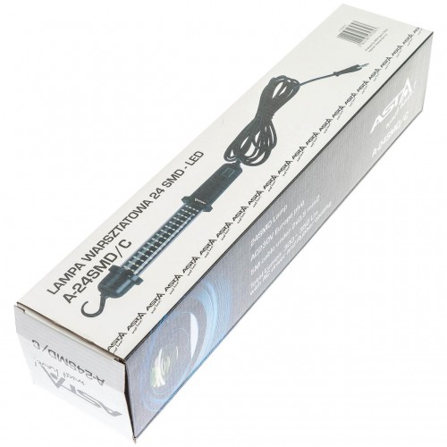 Лампа переносная светодиодная 24 LED /220V, 5 м ASTA A-24SMD/C