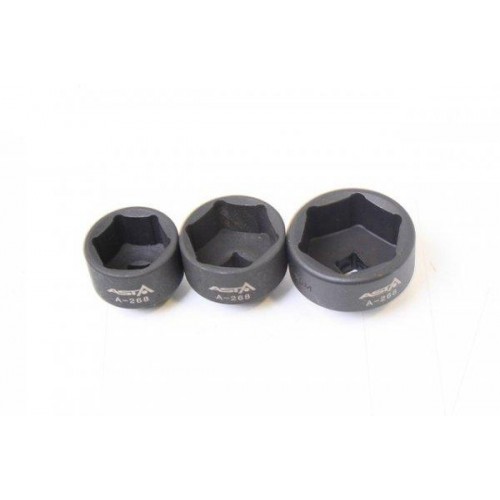 Набор для съема маслянных фильтров 27,32,36mm ASTA A-268