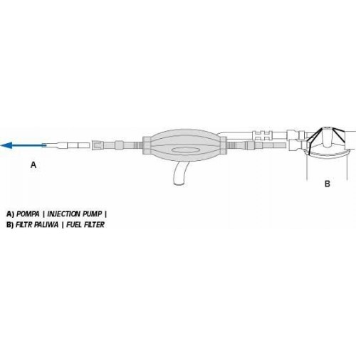 Насос для прокачки воздуха из топличных систем (груша) ASTA A-WH101A