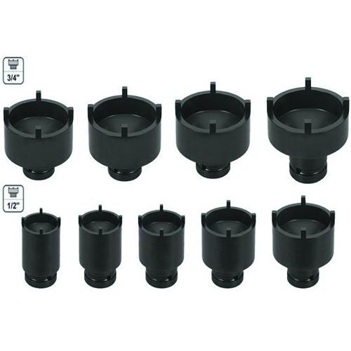 Набор корончатых головок 1/2" и 3/4" 9 пр. (FORCE 909T3)