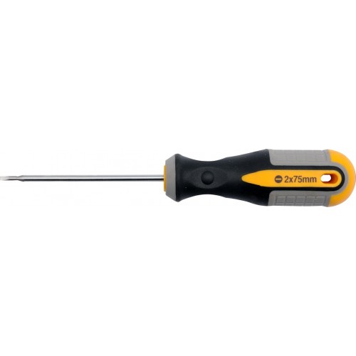 Викрутка плоска VOREL 60912: SL2 х 75 мм.