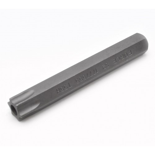 Біта Torx з отвором TH50 мм L=75 мм D-10мм FORCE 1777550 F