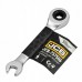 Ключи рожково-накидные с трещоткой короткие JCB Tools JCB-757S06 Series