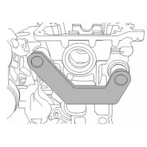 Набор фиксаторов для установки ГРМ (BMW N47, N47S, N57 дизель)