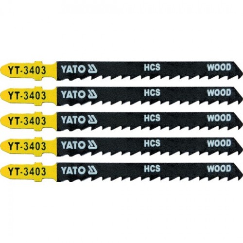 Полотна для електролоб.(дерево) 6TPI 5пр YATO YT-3403