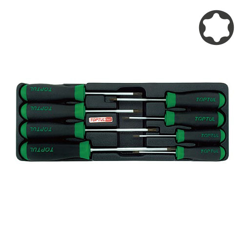 Набор отверток TORX в ложементе T9-T40 8ед. TOPTUL GAAT0813