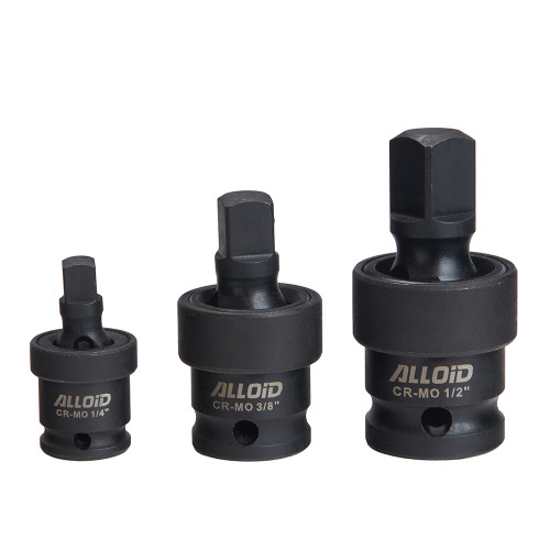 Набор ударных карданов 1/4". 1/2". 3/8" Alloid NKU-3414