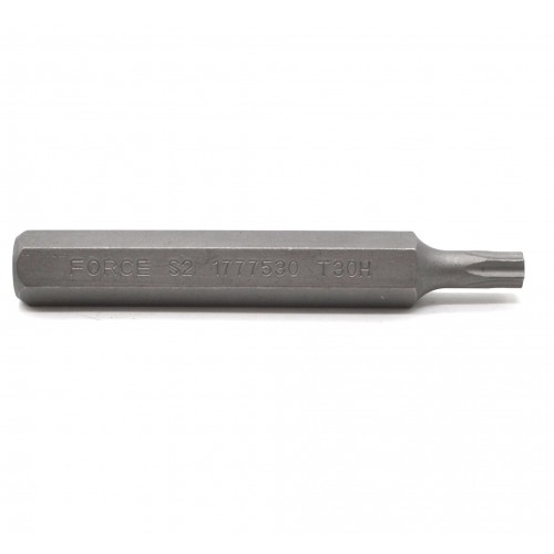 Бита Torx с отверстием TH10 мм, L=75 мм D-10мм FORCE 1777510 F Series