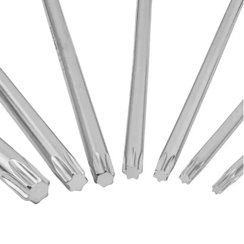 Haбиp Г-образных ключей экстра длинных TORX 7 ед. (T10-T40) JCB Tools JCB-5071XL