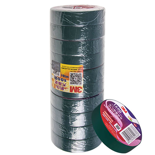 Изолента 3М красная 3М (18мм*20м*0,15мм) 1600 (Red)