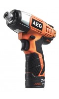 Аккумуляторный гайковерт ударный 115Nm AEG LI-ION BSS12CLI-202C