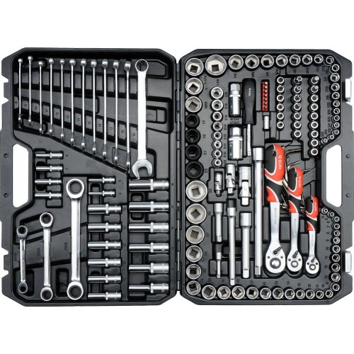 Набор инструмента 1/4", 1/2", 3/8". 150пр YATO YT-38811
