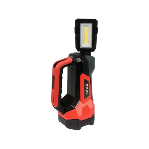 Фонарь светодиодный 2в1 аккумуляторный 8 АЧас YATO Li-Ion 3.7В, 600/1000Lm, USB Type-C YT-08548