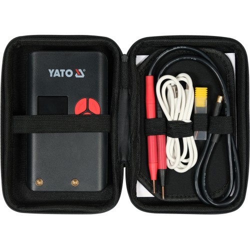 Портативный аппарат точечной сварки с функцией Power Bank Li-Po 4,2 В, 6.3 АГод, 500 А, выход- 2 А YT-82507
