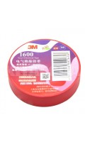 Изолента 3М  красная 3М (18мм*20м*0,15мм) 1600 (Red)