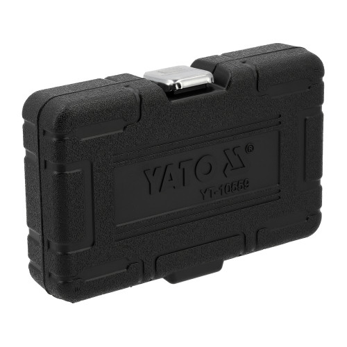 Головки торцеві ударні для алюмінієвих дисків - 1/2", М17,19,21мм Cr-Mo, з екстракторами YATO -7 пр. YT-10559