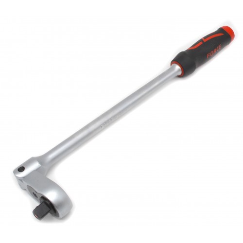 Трещотка 1/2" 24 зубца 427мм. с шарниром FORCE 802418L F