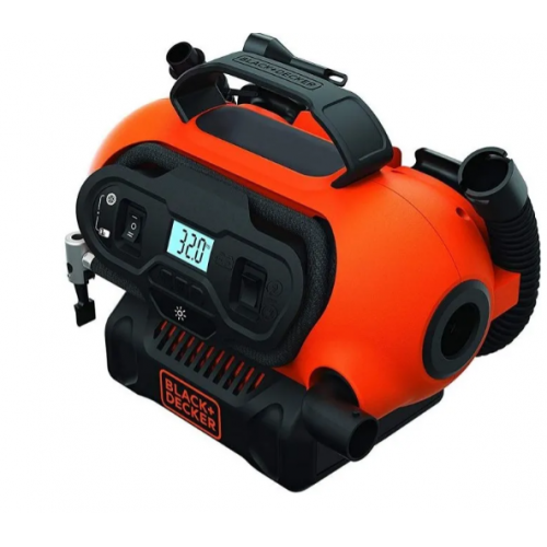 Компресор портативний 3 в 1 (12/18/220V) Black&Decker BDCINF18N-QS