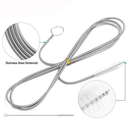 Інструмент для прочищення дренажних отворів 1,5 м. 3 предмети 1.5VGR Інструмент для прочищення дренажних отворів 1,5 м. 3 предмети 1.5VGR