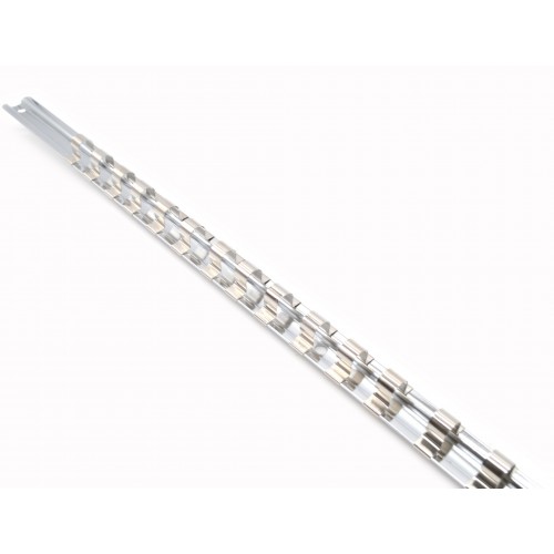 Планка для головок 3/8" 20 зажимов (металл) FORCE 819320 F