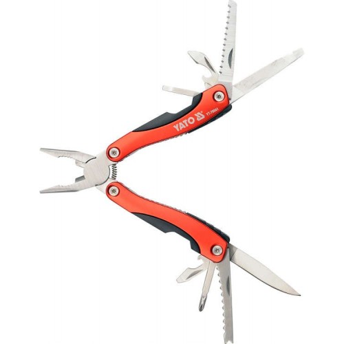 Пассатижи-трансформер multitool L - 160 мм, 9 предметов YATO YT-76041