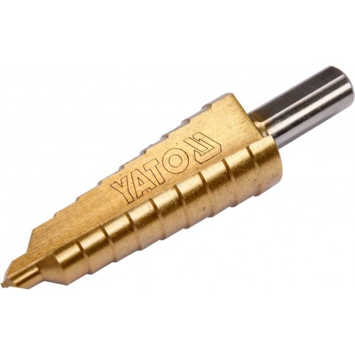 Сверло по металлу ступенчатое HSS 4241 6-20 мм YATO YT-44744