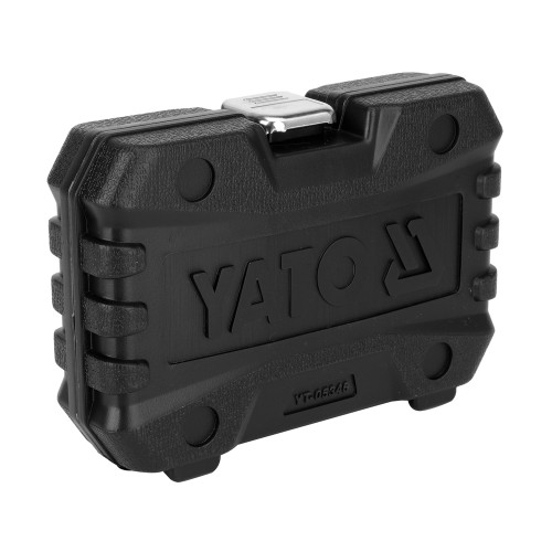 Набор ключей для свечей накаливания 8, 9, 10 мм YATO, квадраты 1/4" и 3/8", 18 предметов (YT-05346)