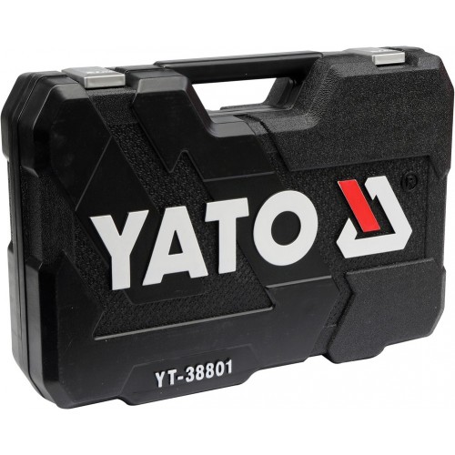 Набор инструмента 1/4", 1/2", 3/8". 120пр. YATO YT-38801