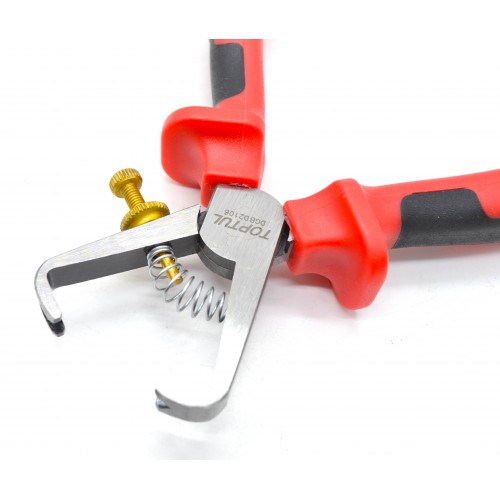Клещи для снятия изоляции 6" 1000V (chrome molybdenum) TOPTUL DGBD2106