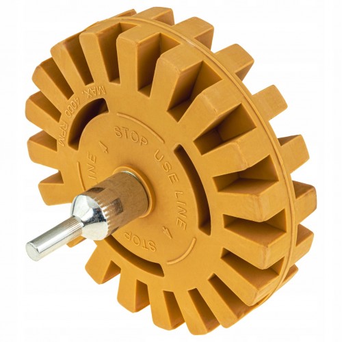 Резиновый диск для удаления клея, краски, наклеек, скотча FALCON F03134