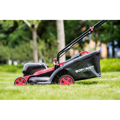 Акумуляторна газонокосарка (ONE FOR ALL без акумулятора) WORCRAFT CLM-S40Li