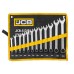 Набор ключей рожково-накидных JCB Tools в чехле, (8-24мм), 12од. JCB-5121P