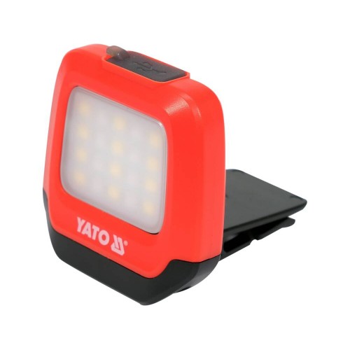 Фонарь налобный аккумуляторный 2в1 YATO; 3,7 В USB Type-C YT-08598