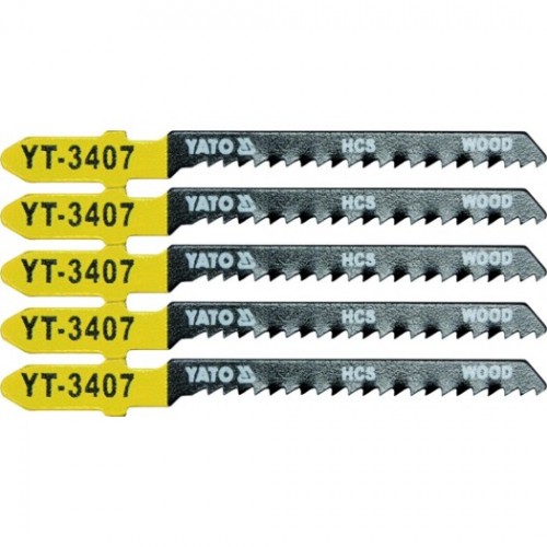 Полотна для електроло.(дерево) 13TPI 5пр YATO YT-3407