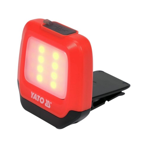 Фонарь налобный аккумуляторный 2в1 YATO; 3,7 В USB Type-C YT-08598