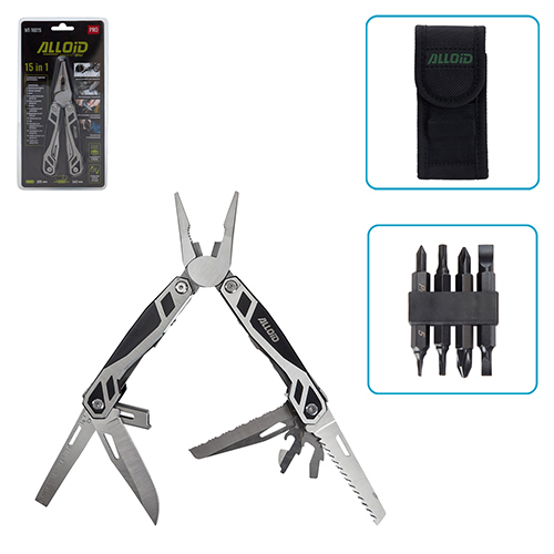 Мультитул Alloid Pro 15 в 1 (MT-16015)