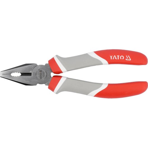 Плоскогубцы комбинированные YATO: L=180 мм, CrV YT-6601