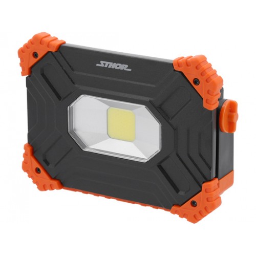 Прожектор переносной COB LED аккумуляторный 3.7V 6,6 АГод = 20Вт, свет. P= 2000 lm STHOR