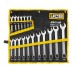 Набор ключей рожково-накидных JCB Tools в чехле, (8-32мм), 18од. JCB-5181P