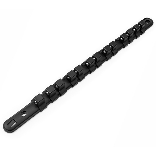 Планка для головок 1/2" 16 затискачів з фіксатором L=432 мм (пластик) 819416A FORCE