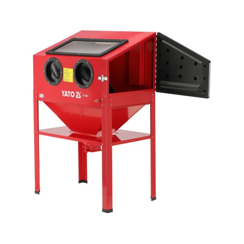 Пескоструйная камера 230 В YATO: 220 л, 138х94х58 см YT-55841
