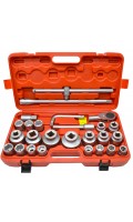 Набор торцевых головок, квадрат, 3/4"+ 1", головки 21- 65 мм, 26 пр., VIKTEC VT19064A