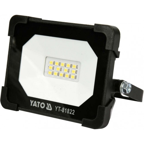 Светодиодный прожектор с ручкой SMD LED 10W  6500 К 900LM YATO YT-81822