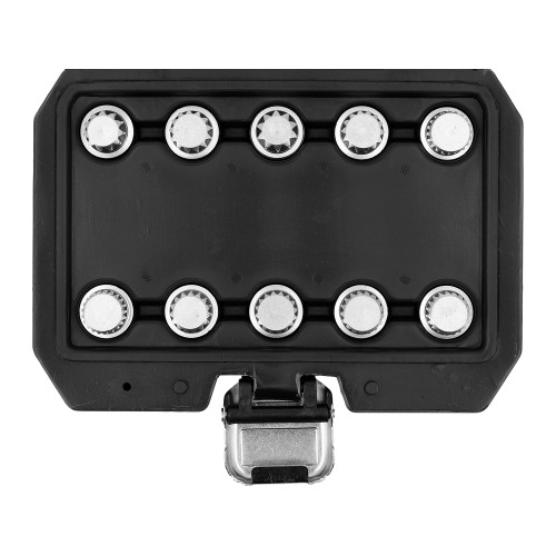 Головки для секретных винтов колесных дисков VAG YATO с квадратом-1/2", компл. 10шт YT-060393