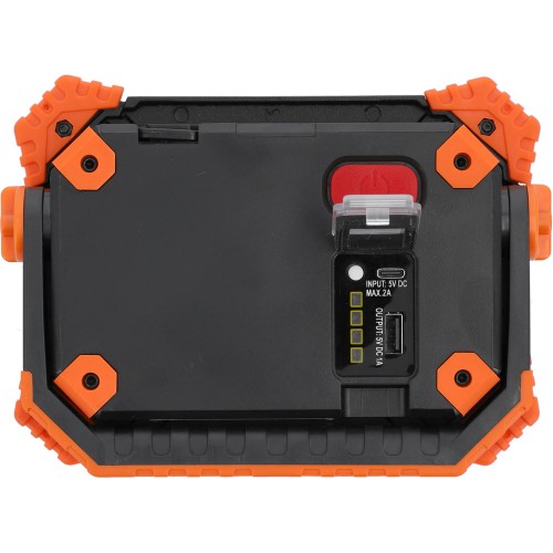 Прожектор переносной COB LED аккумуляторный 3.7V 4.4 А/Час P= 10Вт, світл. P= 1000 lm STHOR