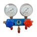 Манометрический коллектор (Manifolds) 2-х вентильный для R-134а, 404а, 407с